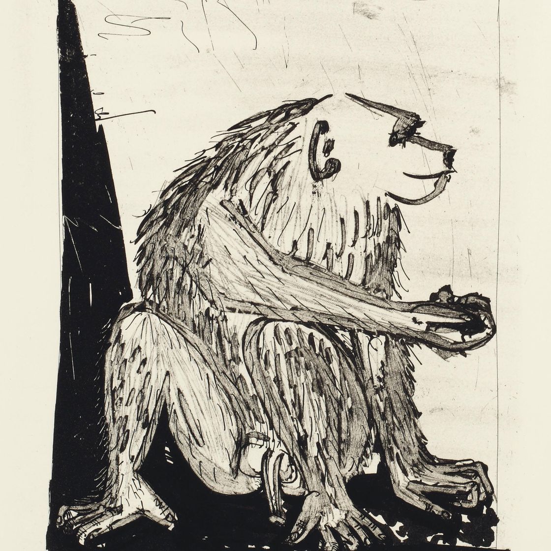 Pablo Picasso — Оригинальные туалетные воды для текстов Буффона, Мартин Фабиани, Париж, 1942 (стр. 328-358; Ba. 575-605; C. books 37), изображение 4