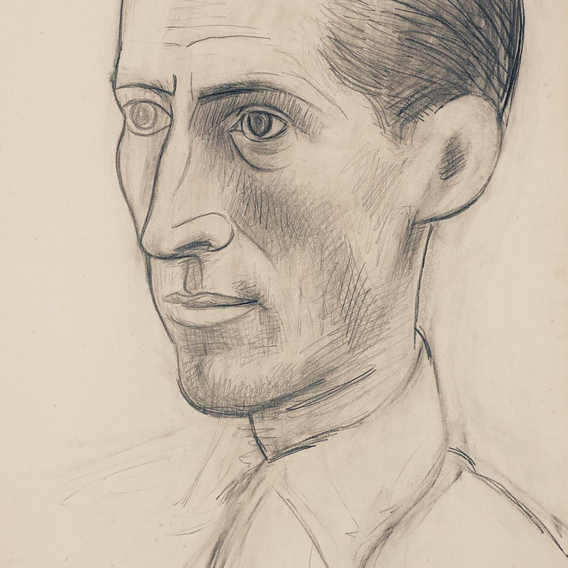 Pablo Picasso — Портрет Мартина Фабиани (II)