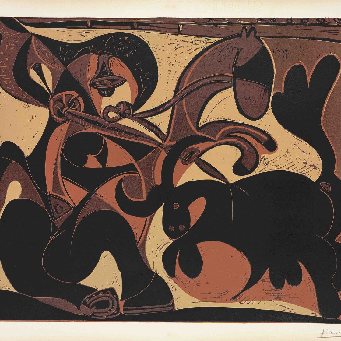 Pablo Picasso — Пике (B. 911; Ba. 1228)