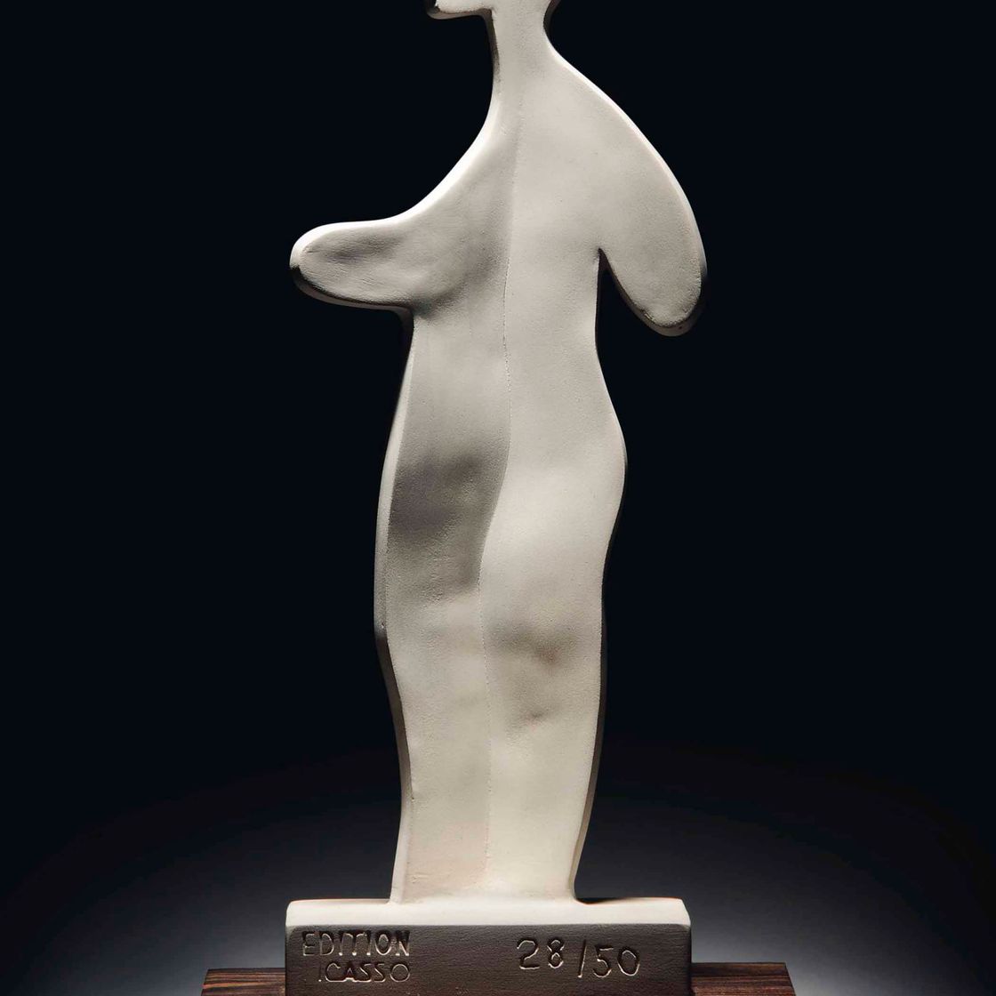 Pablo Picasso — Маленький тет-а-тет, профиль гош (A.R. 535)