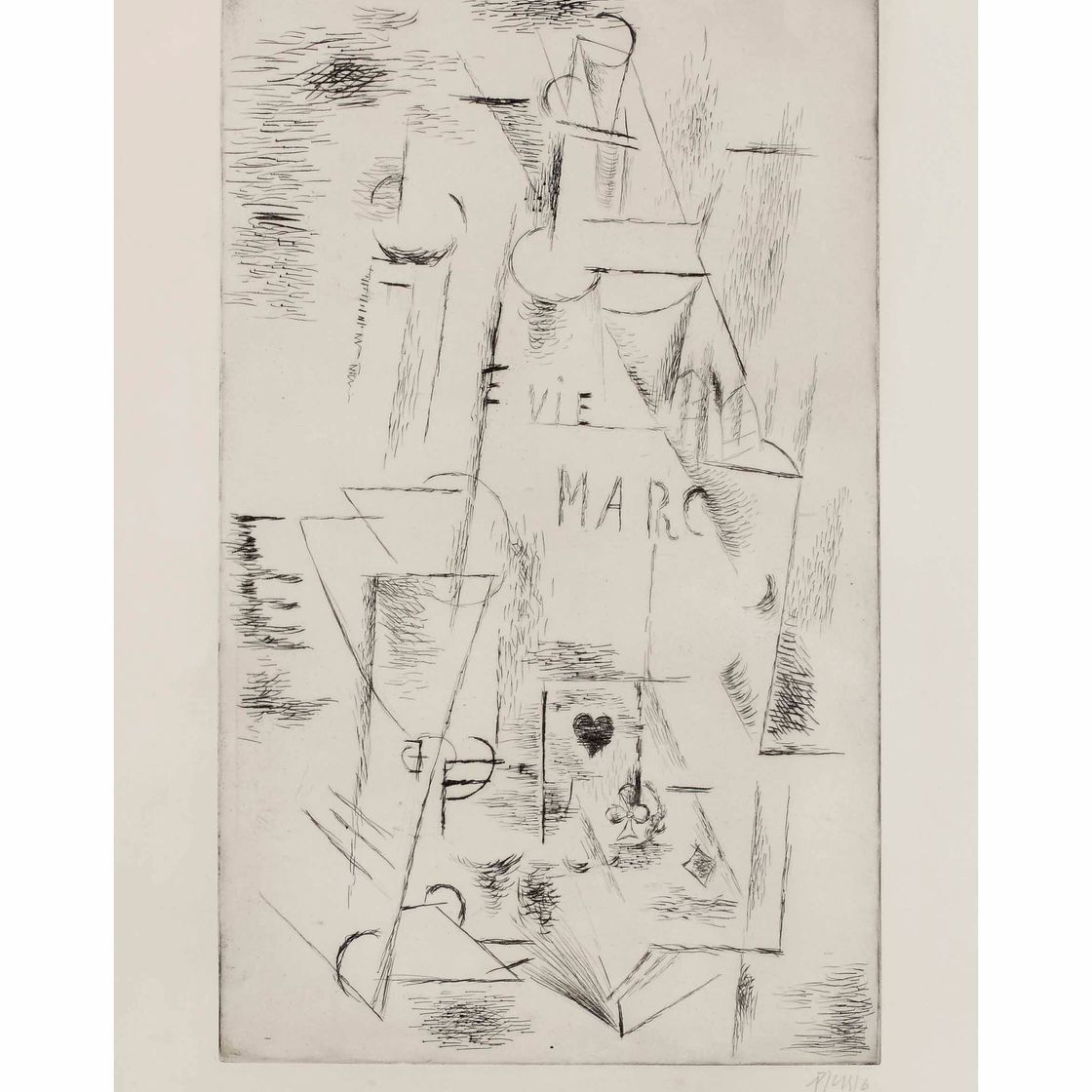 Pablo Picasso — Смерть природы в бутилированном Марке