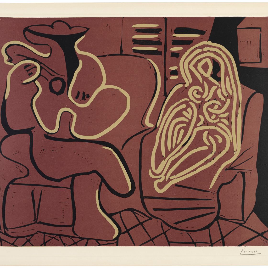 Pablo Picasso — Женщина без комплексов и гитаристка