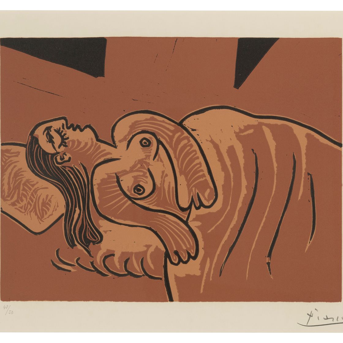 Pablo Picasso — Дремлющий, изображение 1