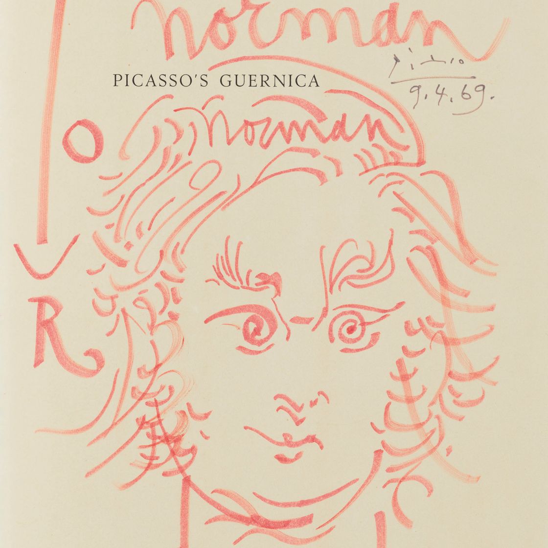 Pablo Picasso — Портрет Нормана Гранца, молодого человека