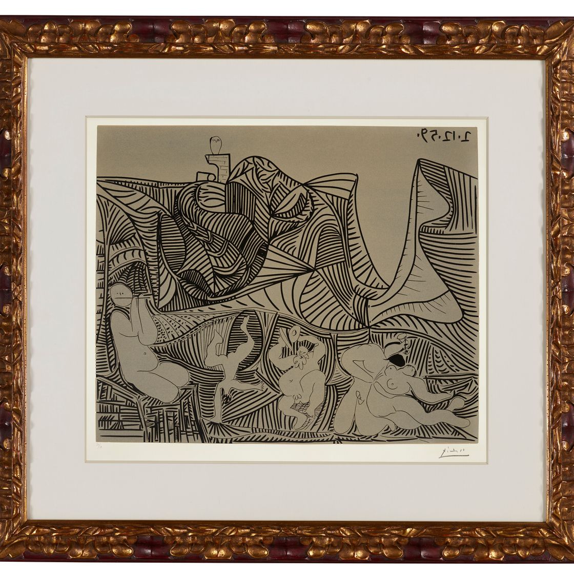 Pablo Picasso — Вакханалия в доме, изображение 2