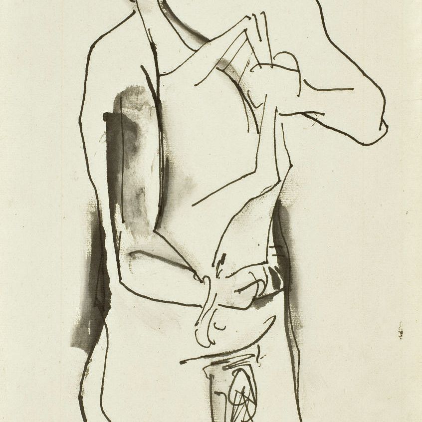 Pablo Picasso — Человек с мутоном