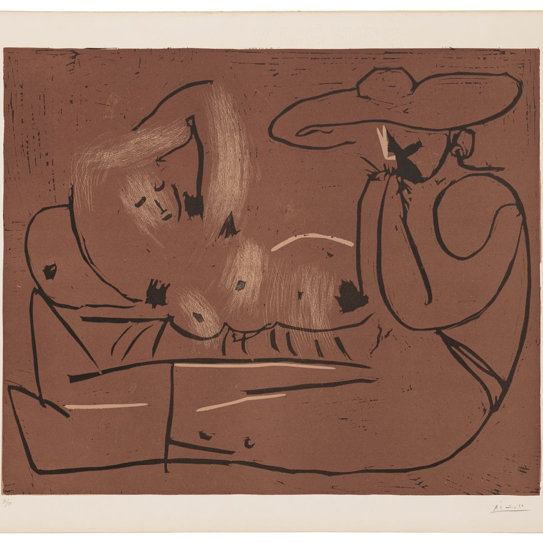 Pablo Picasso — Женское платье-кушетка и мужчина в главной роли