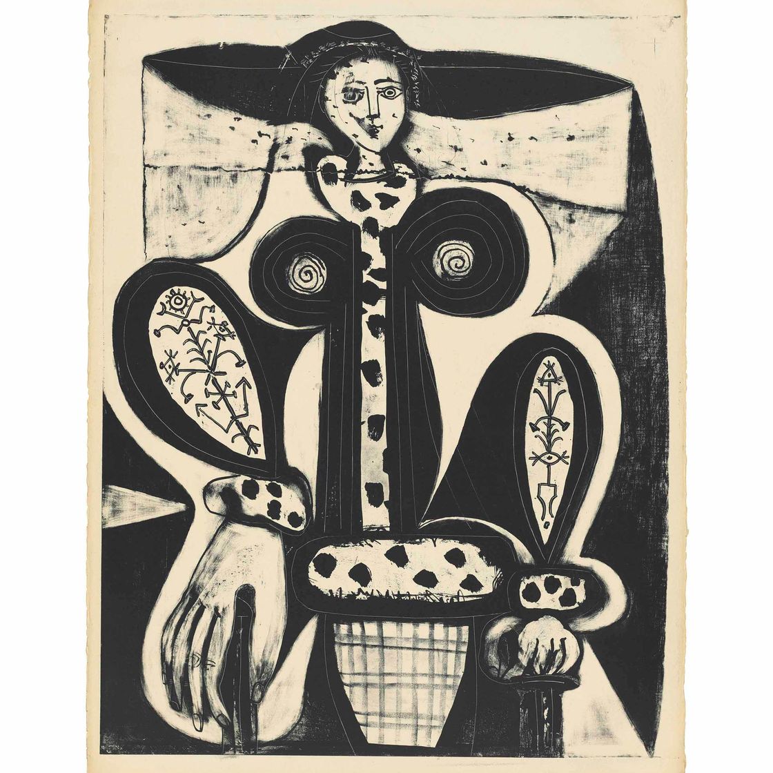 Pablo Picasso — Женщина в одиночестве
