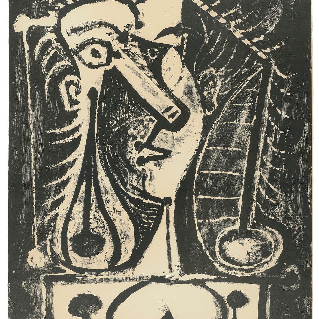 Pablo Picasso — Композиция рисунка I