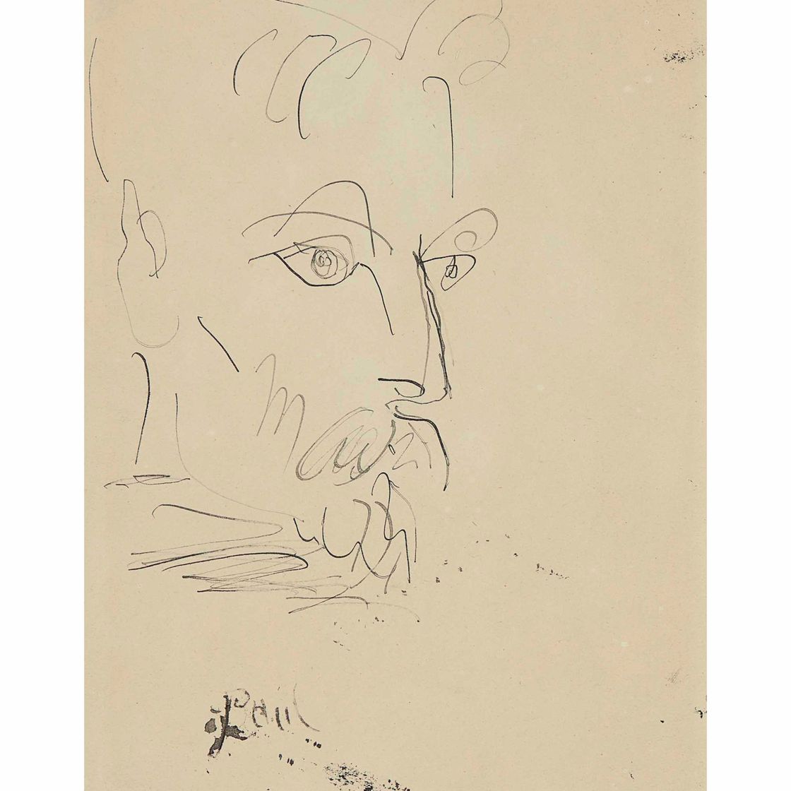 Pablo Picasso — Портрет Стефана Малларме