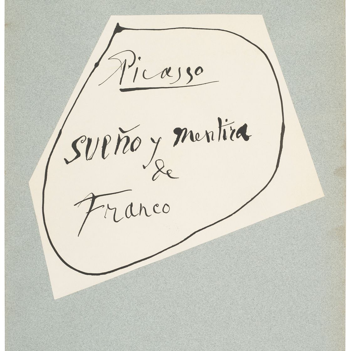 Pablo Picasso — Сын и мать Франко, изображение 5