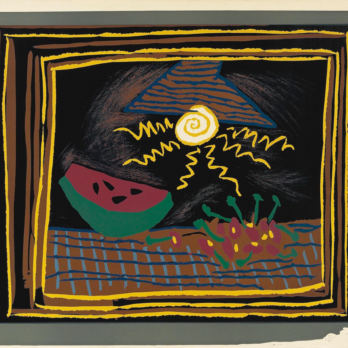 Pablo Picasso — Смерть природы в пастельных тонах (B. 1098; Baer 1301)