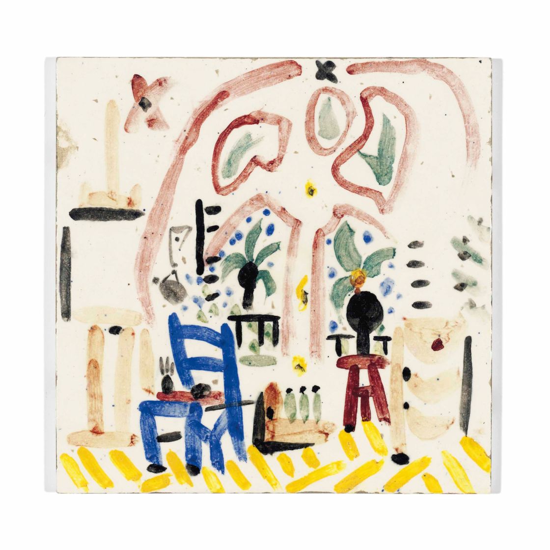 Pablo Picasso — Ла-фенетр-де-л'Ателье, Калифорния, V