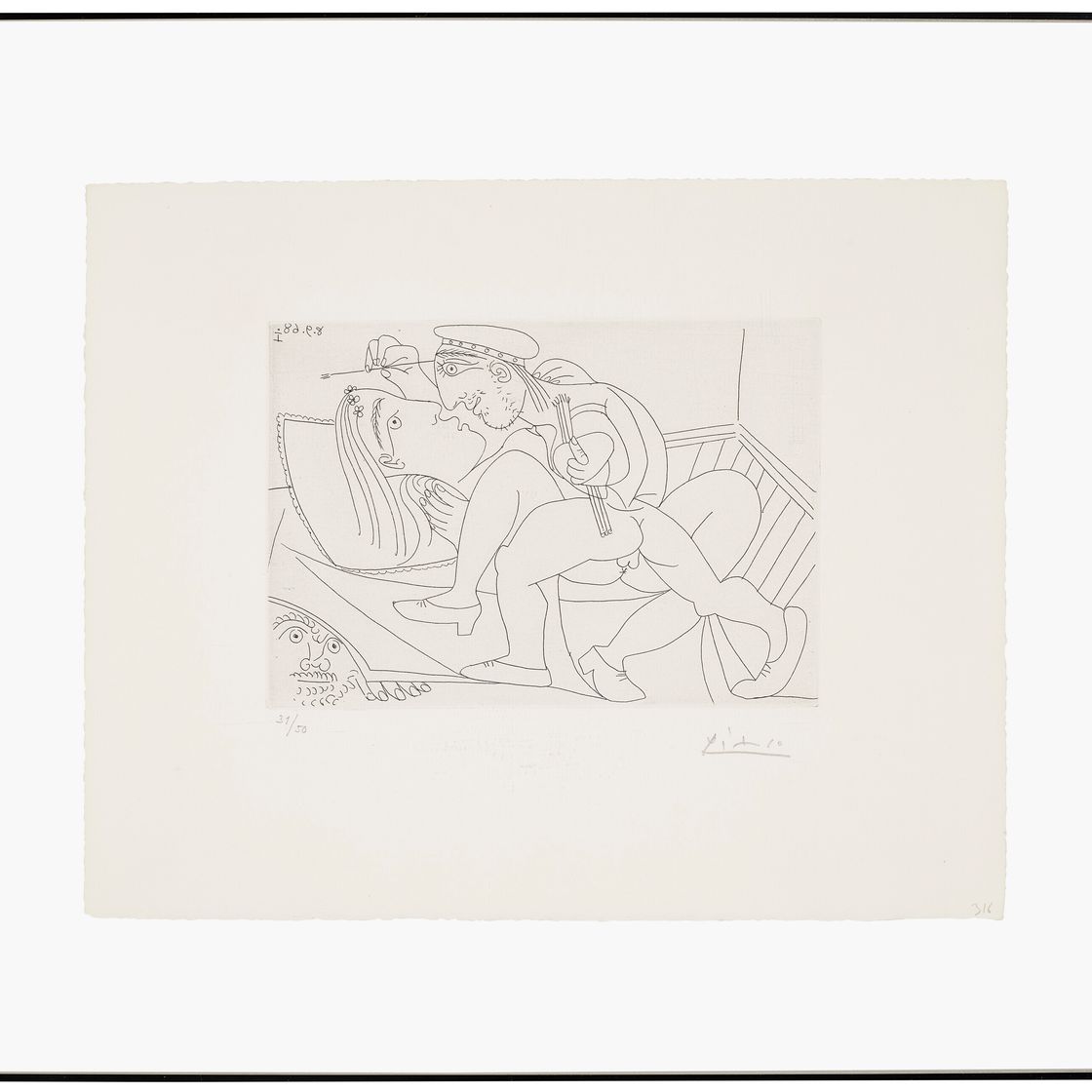 Pablo Picasso — Серия 347: три тарелки, изображение 6