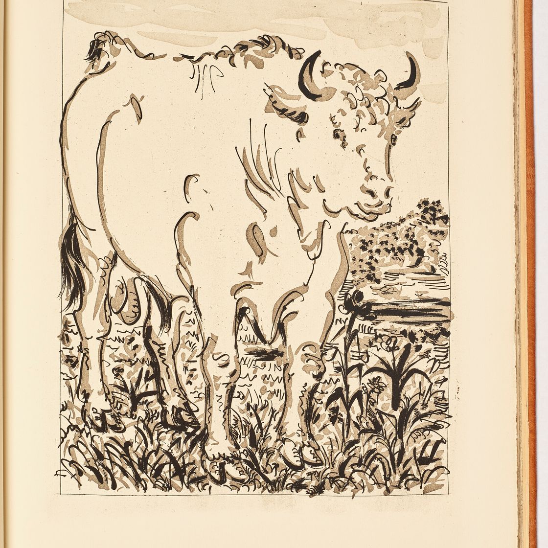 Pablo Picasso — Оригинальные коньячные спирты для текстов Буффона (Естественная история), изображение 3