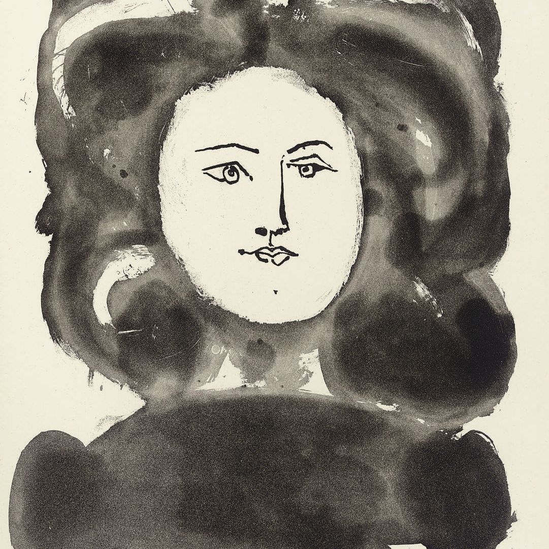 Pablo Picasso — Луис де Гонгора-и-Аргот, "Старинные поэмы", "Великие люди современности и их жизнь", Париж, 1948 (стр. 476-516; Ба. 738-78; С. 51)