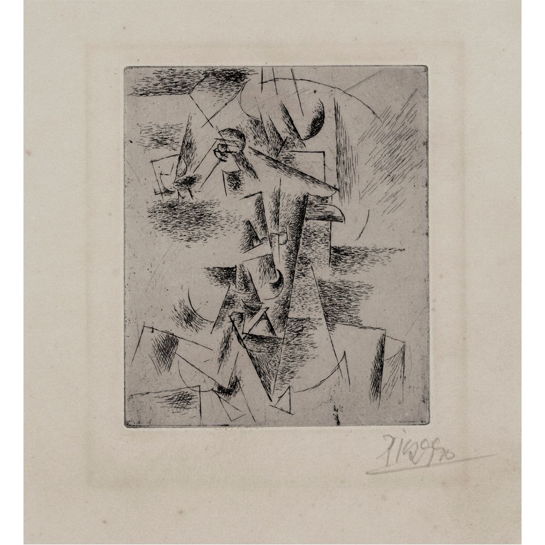 Pablo Picasso — Тет-а-тет с человеком за трубкой