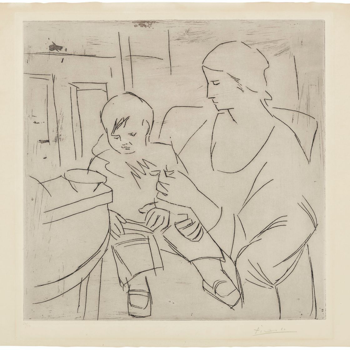 Pablo Picasso — Материнство