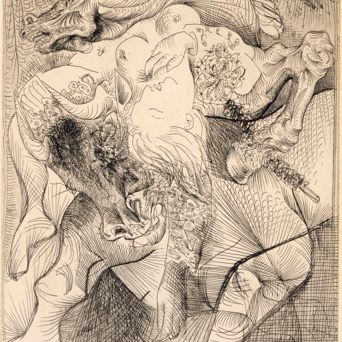 Pablo Picasso — Роковой тореро II из "Ла Сюит Воллар"