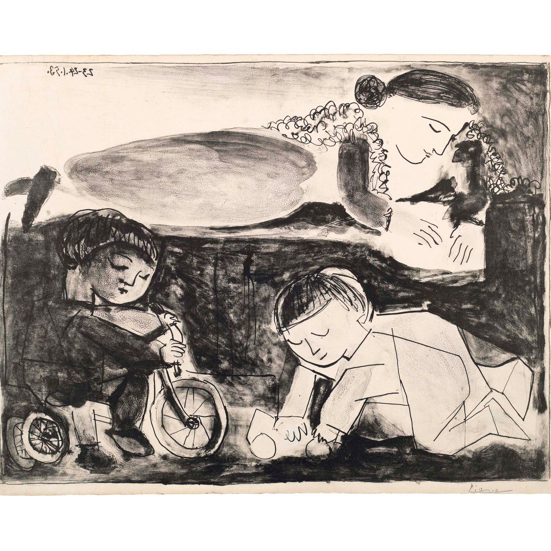 Pablo Picasso — История и лекция (В. 741; М. 240)