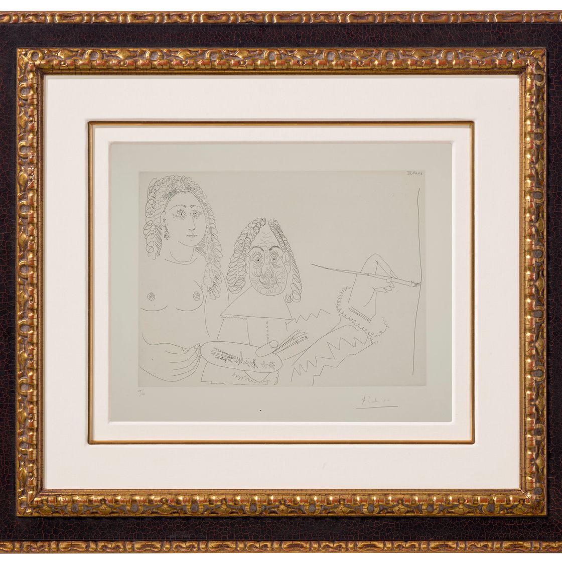 Pablo Picasso — Ла Сери 347: три отпечатка, изображение 6