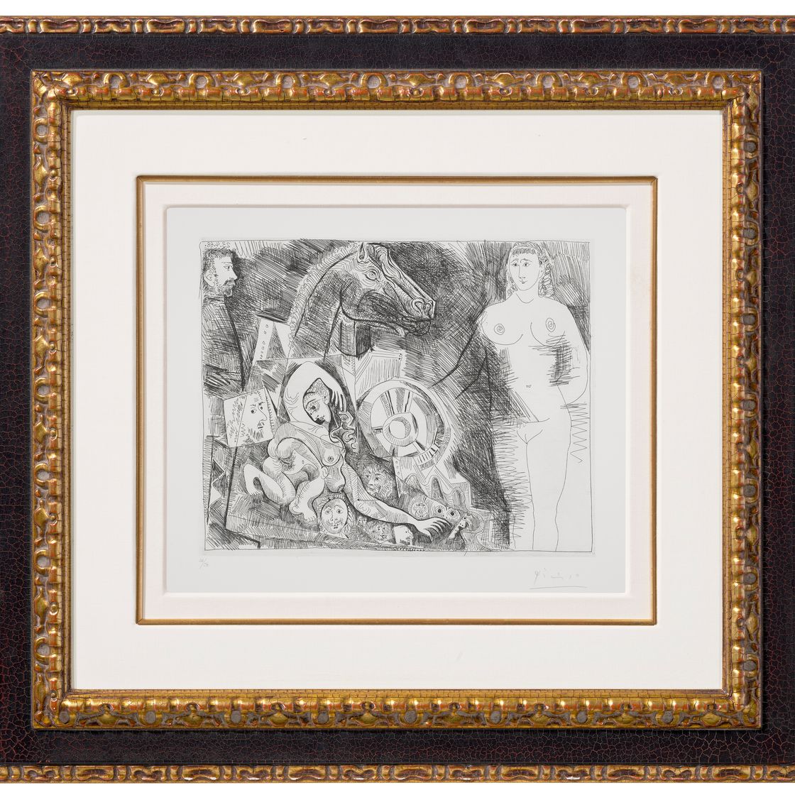 Pablo Picasso — Ла Сери 347: три отпечатка, изображение 7