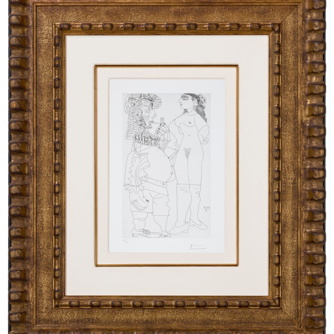 Pablo Picasso — Ла Сери 347: три отпечатка, изображение 5