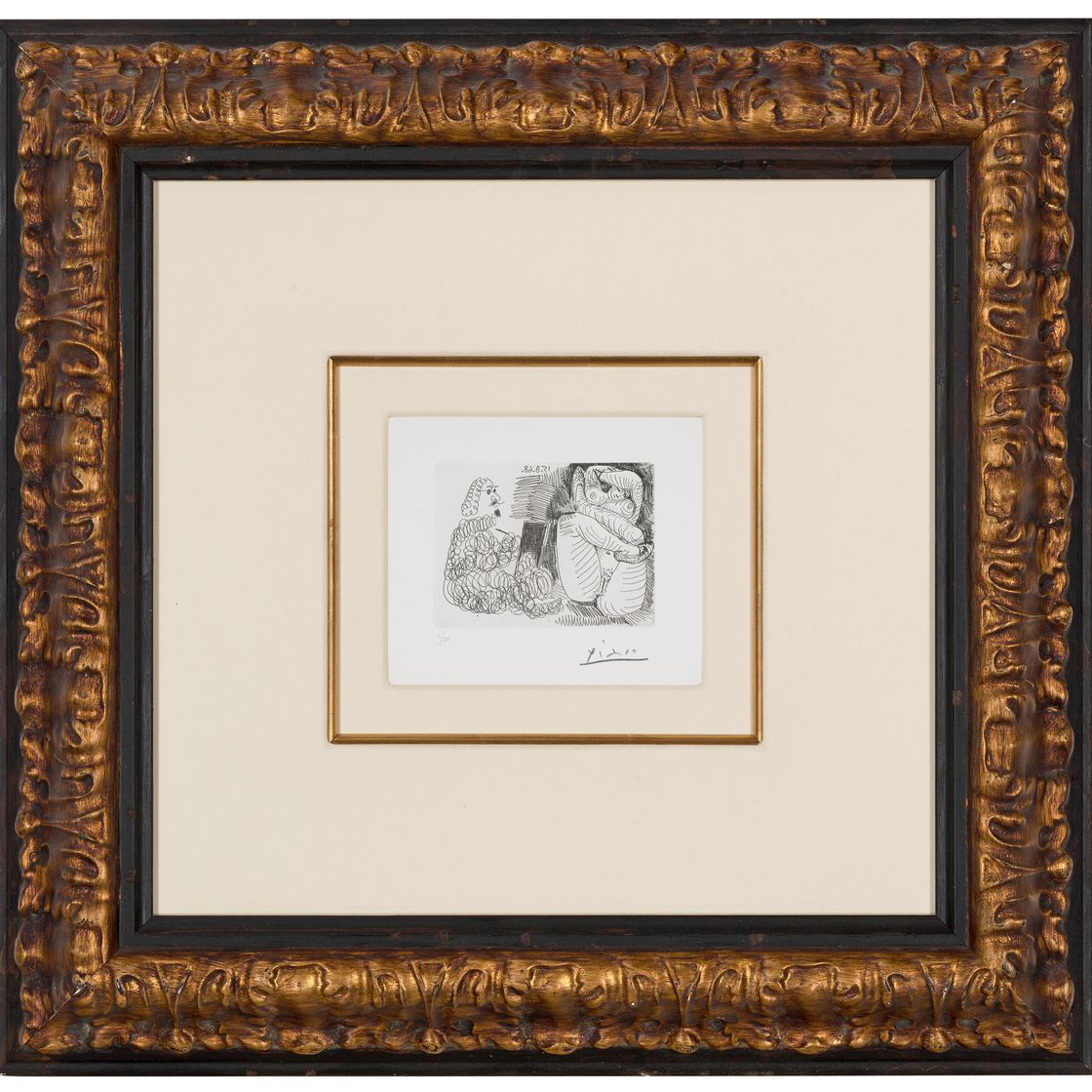 Pablo Picasso — Ла Сери 347: три отпечатка, изображение 6