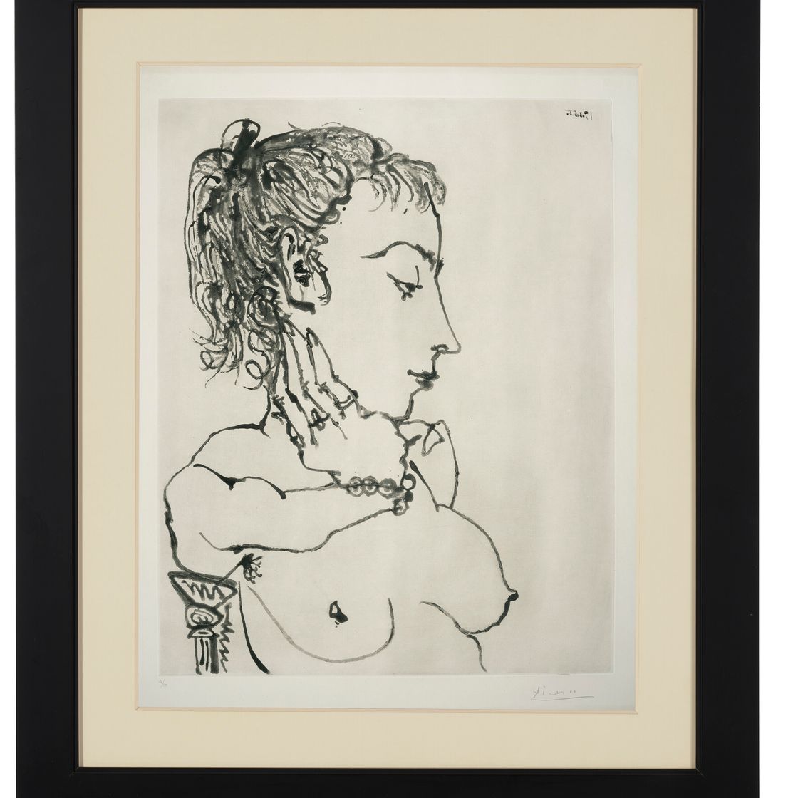Pablo Picasso — Бюст женщины, изображение 2