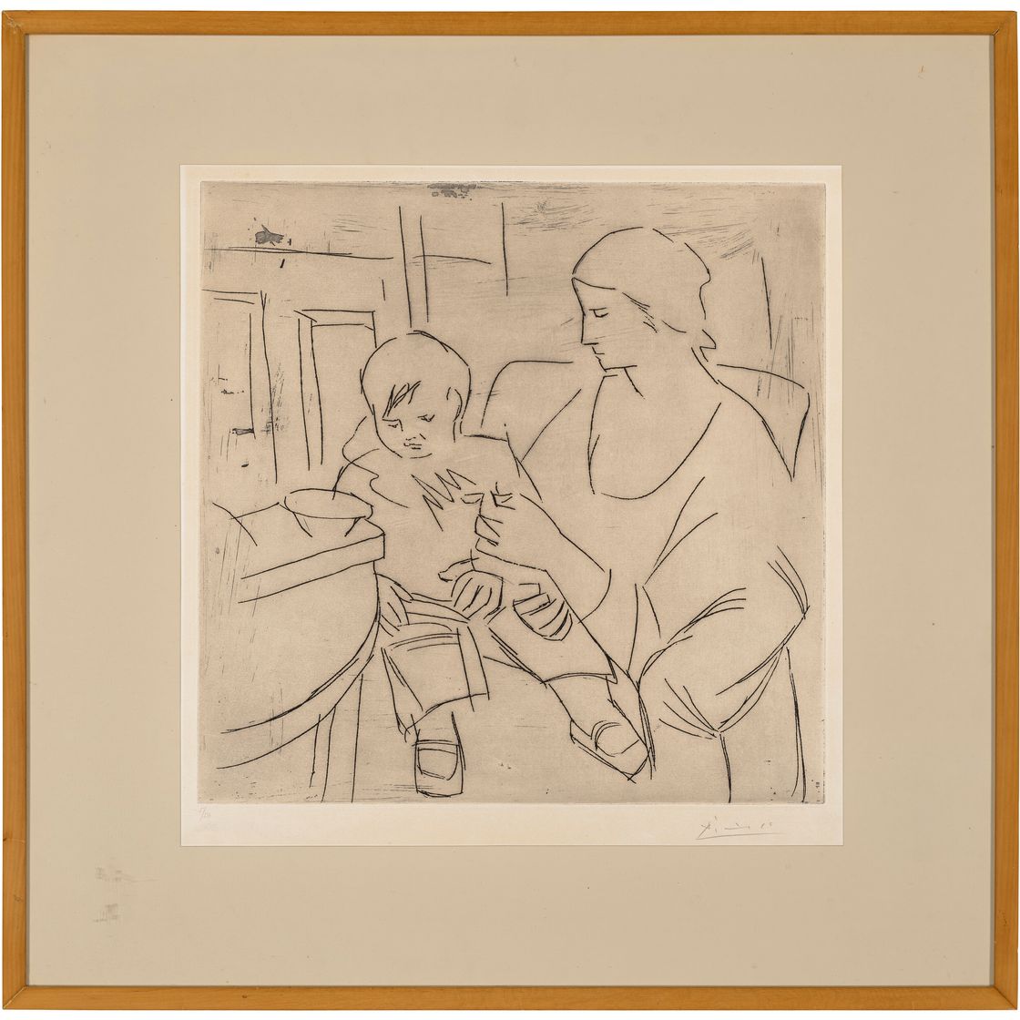Pablo Picasso — Материнство, изображение 2