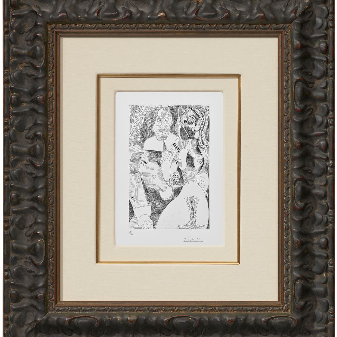 Pablo Picasso — Ла Сери 347: три отпечатка, изображение 6