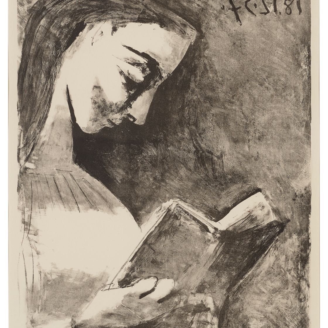 Pablo Picasso — Жаклин Лизант, изображение 1