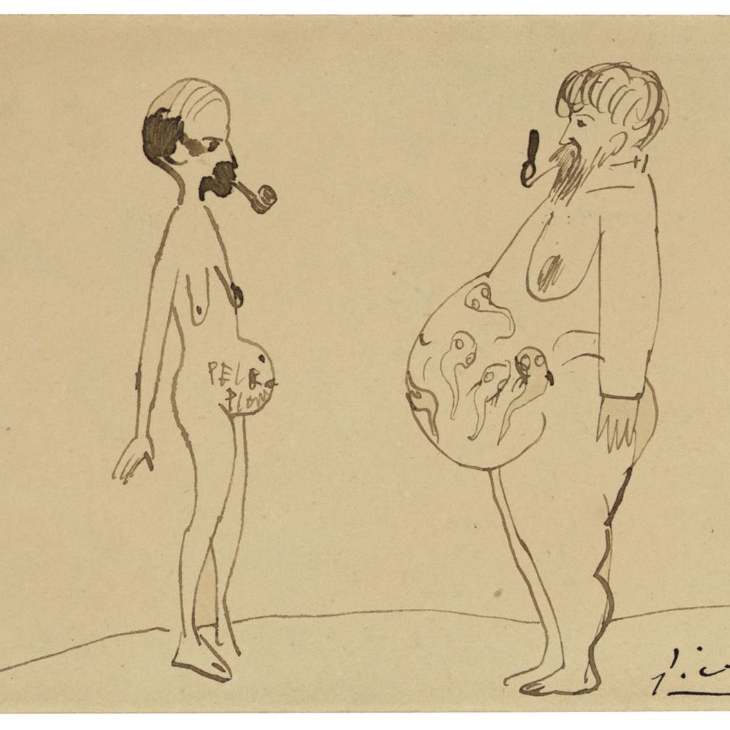 Pablo Picasso — Любители трубочного дыма