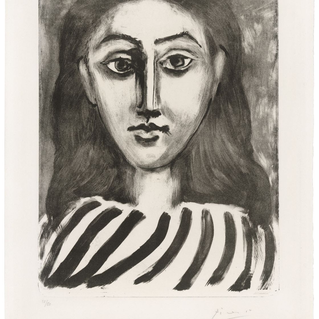 Pablo Picasso — Наедине с молодой девушкой