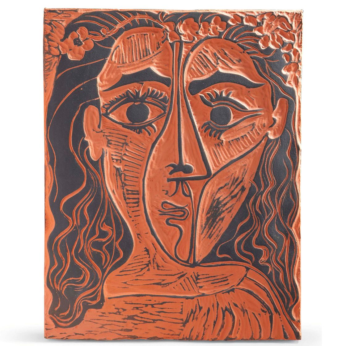 Pablo Picasso — Тет-а-тет с женщинами, ухаживающими за цветами (Ален Рами, 522; Жорж Блох, 168)