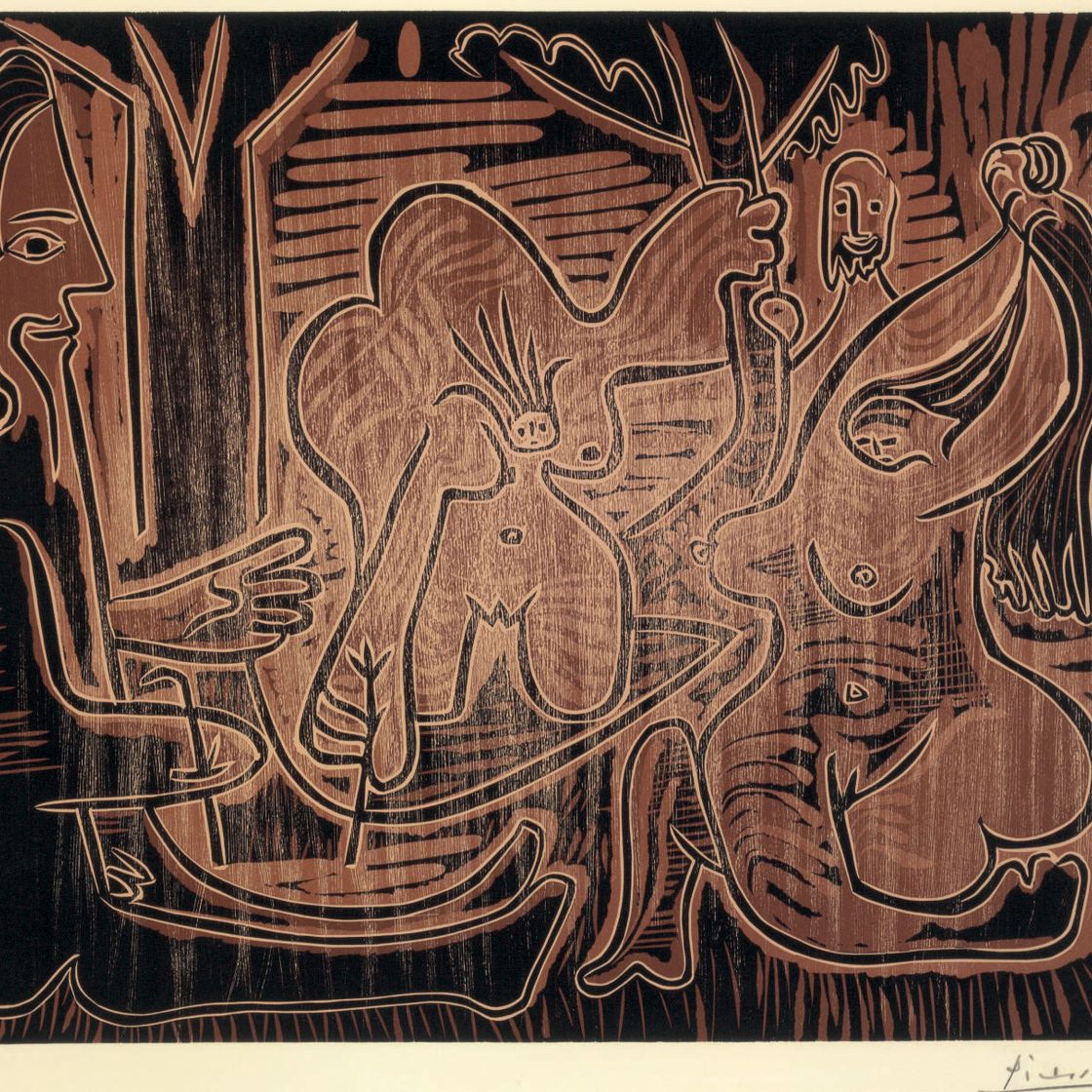 Pablo Picasso — Дежурный на Траве (1097 г. до н. э.; 1329 г. до н.э.)