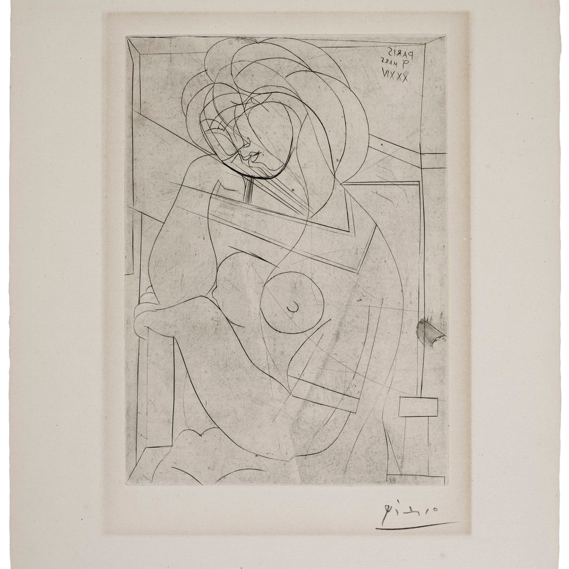 Pablo Picasso — Новая жена, тет-а-тет на Главной улице, от La Suite Vollard, изображение 1