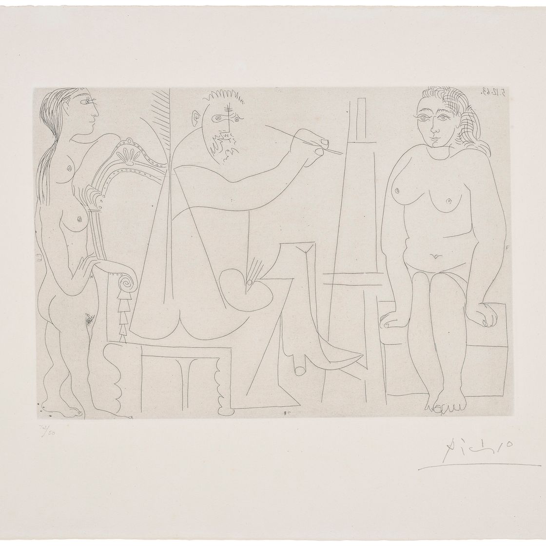 Pablo Picasso — Интерес к искусству, модели и зрителю