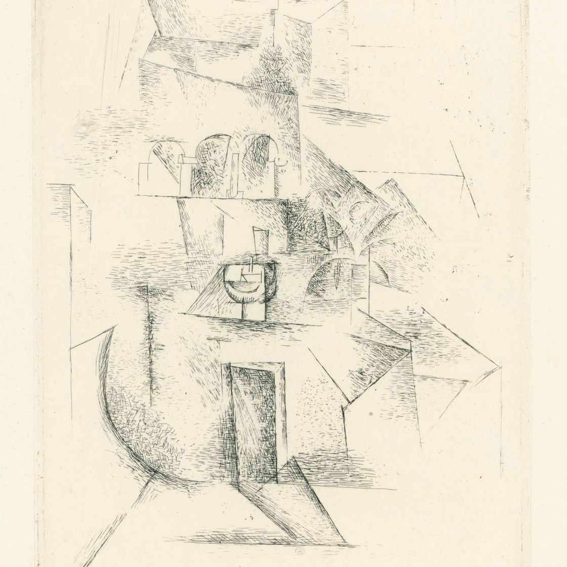 Pablo Picasso — Ле Куван (Второй план), из Сен-Матореля
