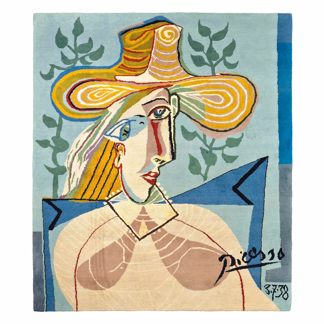 Pablo Picasso — Женщина с воротничком
