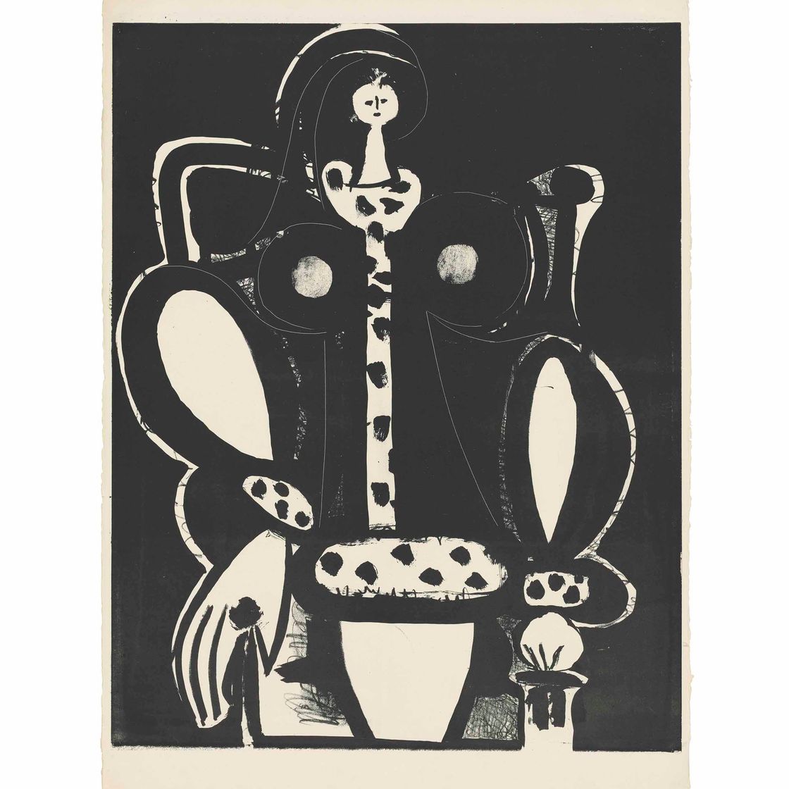 Pablo Picasso — Женщина в одиночестве