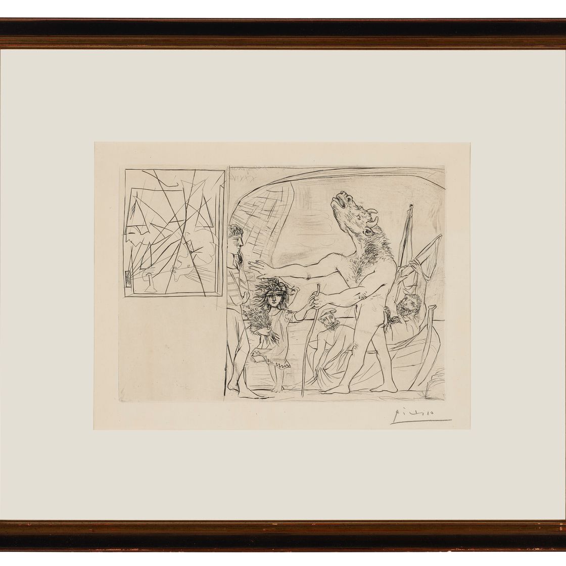 Pablo Picasso — Минотавр - путеводитель по филе, я, из "Люкса Воллара", изображение 2