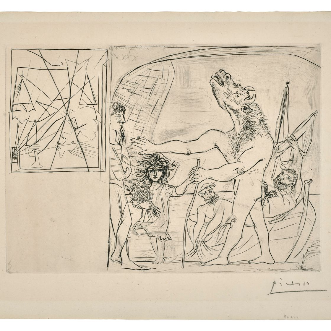 Pablo Picasso — Минотавр - путеводитель по филе, я, из "Люкса Воллара", изображение 3