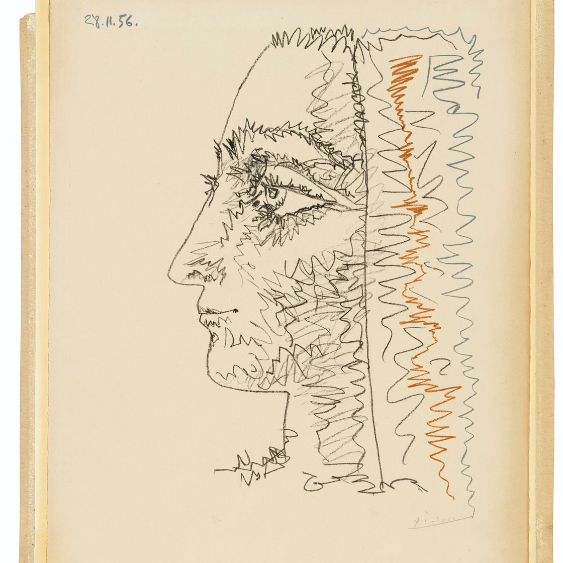 Pablo Picasso — Профиль трех кружков, изображение 2
