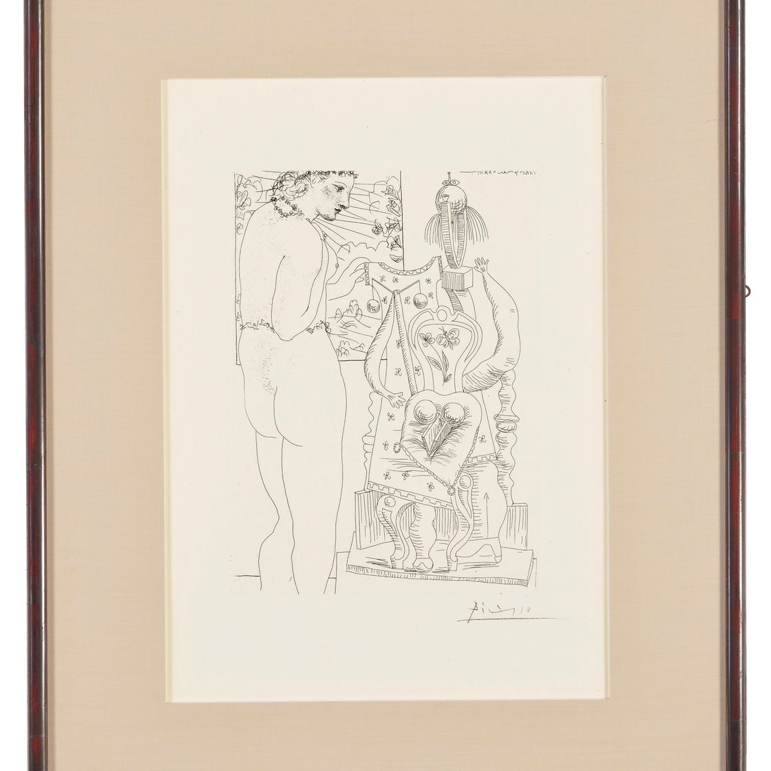 Pablo Picasso — Сюрреалистическая модель и скульптура из сюиты Воллар, изображение 2