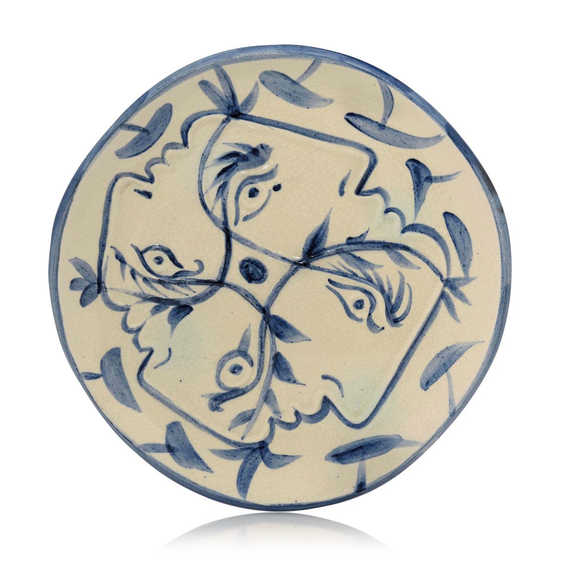Pablo Picasso — Четыре профиля в Англии ( A.R. 87 )