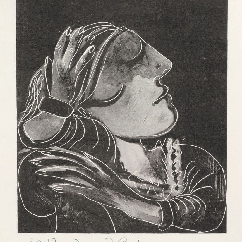 Pablo Picasso — Женский наряд: Мари-Тереза (см. Ba. 613; отсутствует в B.)