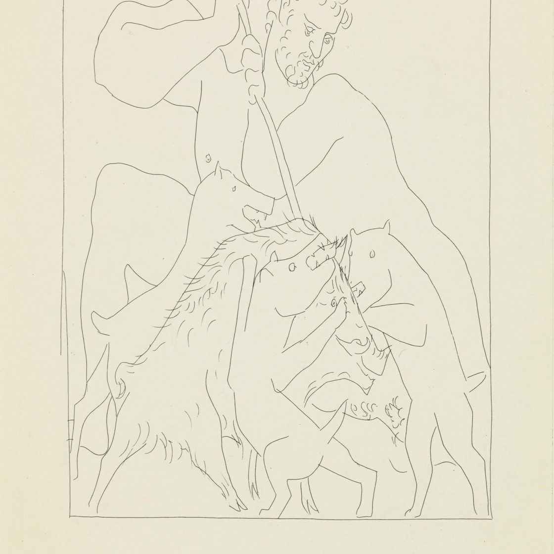 Pablo Picasso — Метаморфозы : 30 гравюр (стр. 99-128; стр. 143-172; см. кн. 19), изображение 2