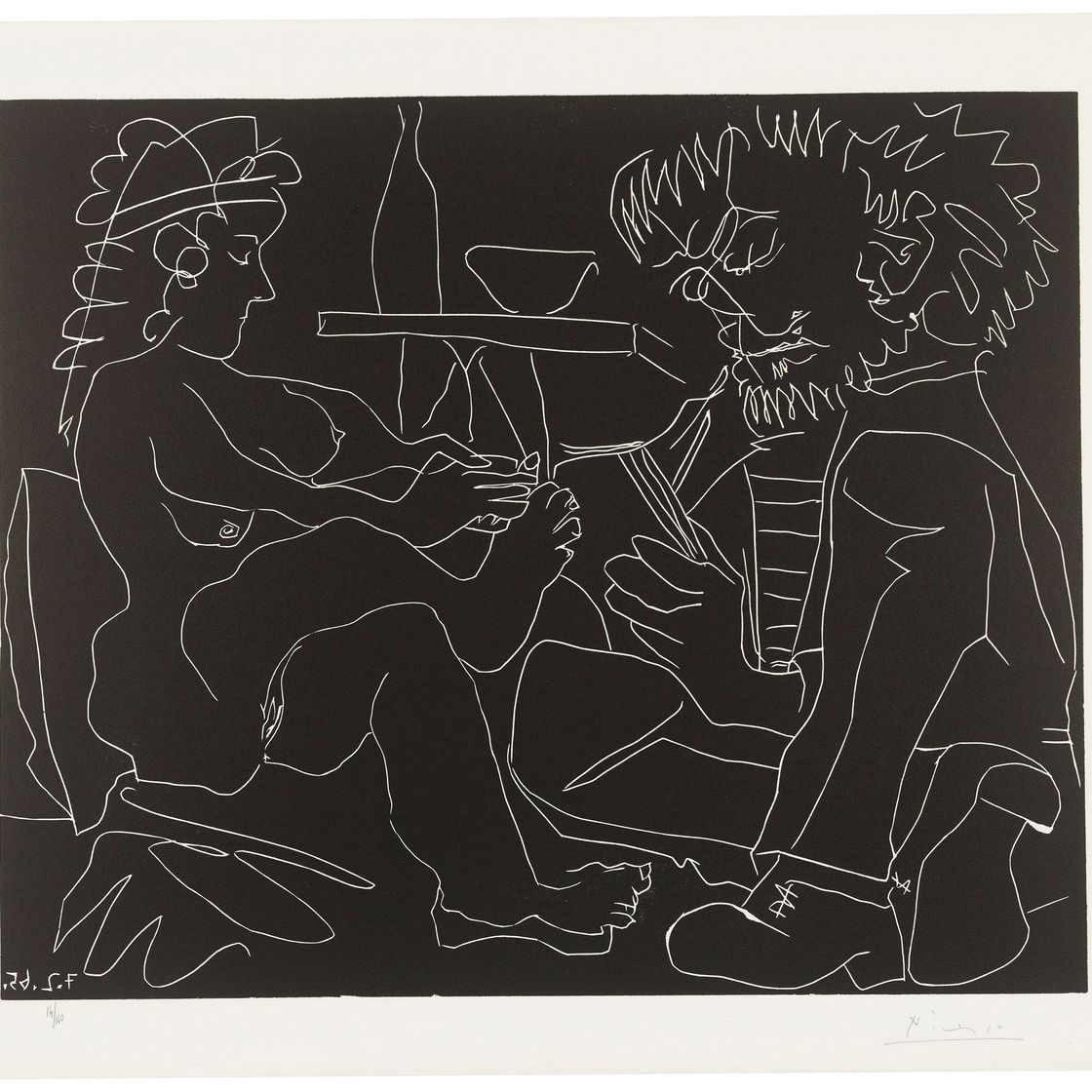 Pablo Picasso — Выбор десерта и модели для вводной части