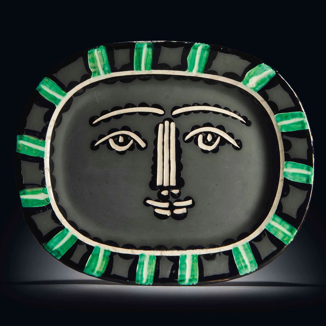Pablo Picasso — Визаж гри (A.R. 206)